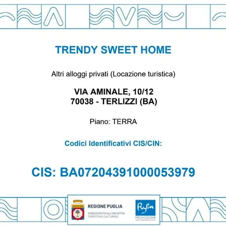 Appartement Trendy Sweet Terlizzi